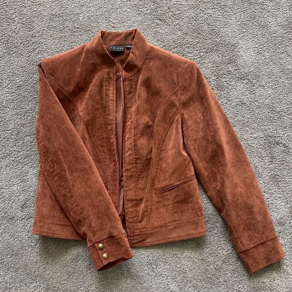 Women’s Tribal Suede Jacket